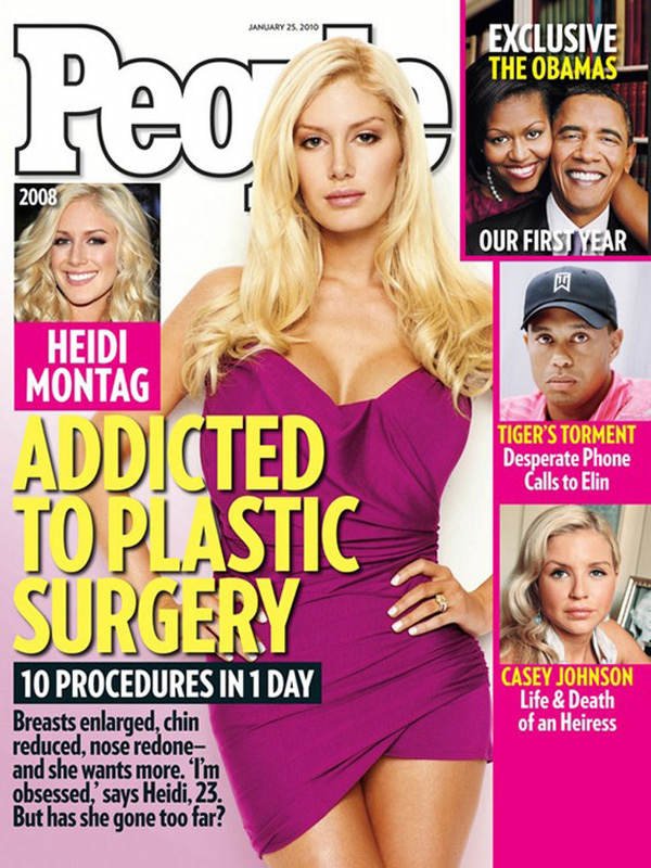 Heidi Montag auf dem People-Magazin