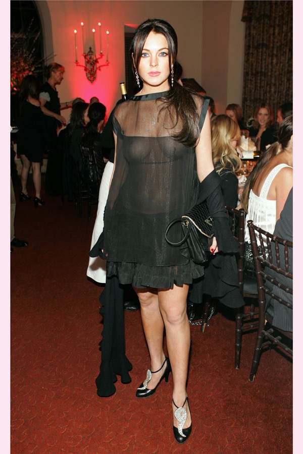 Lindsay Lohan: Nippelblitzer