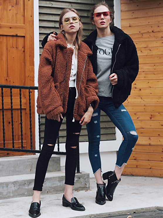 Mega flauschig! Diese Teddyjacke sehen wir gerade überall auf Instagram!