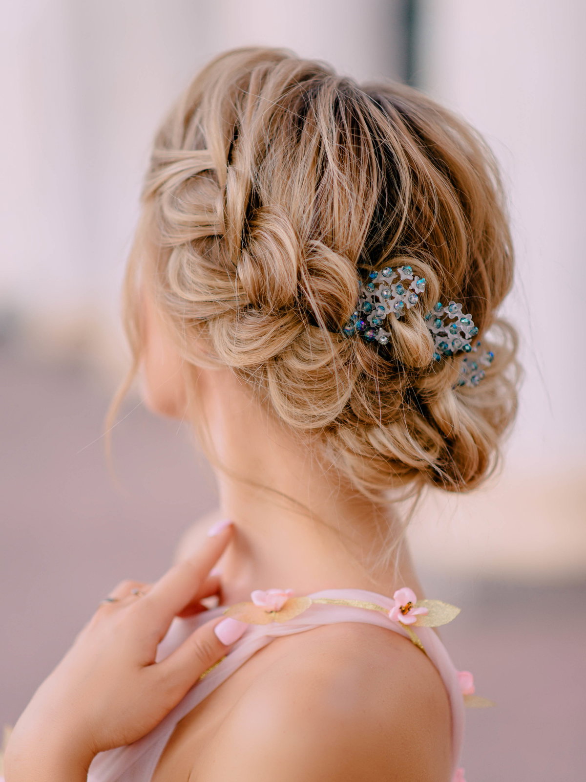 elegante Flechtfrisur
