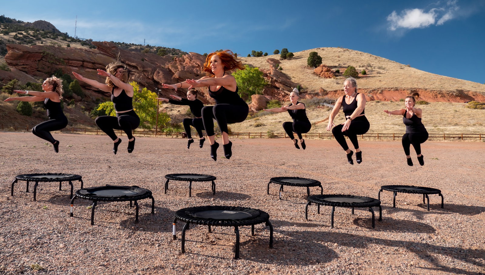 Trampolin-Übungen: 13 effektive Fitness-Übungen
