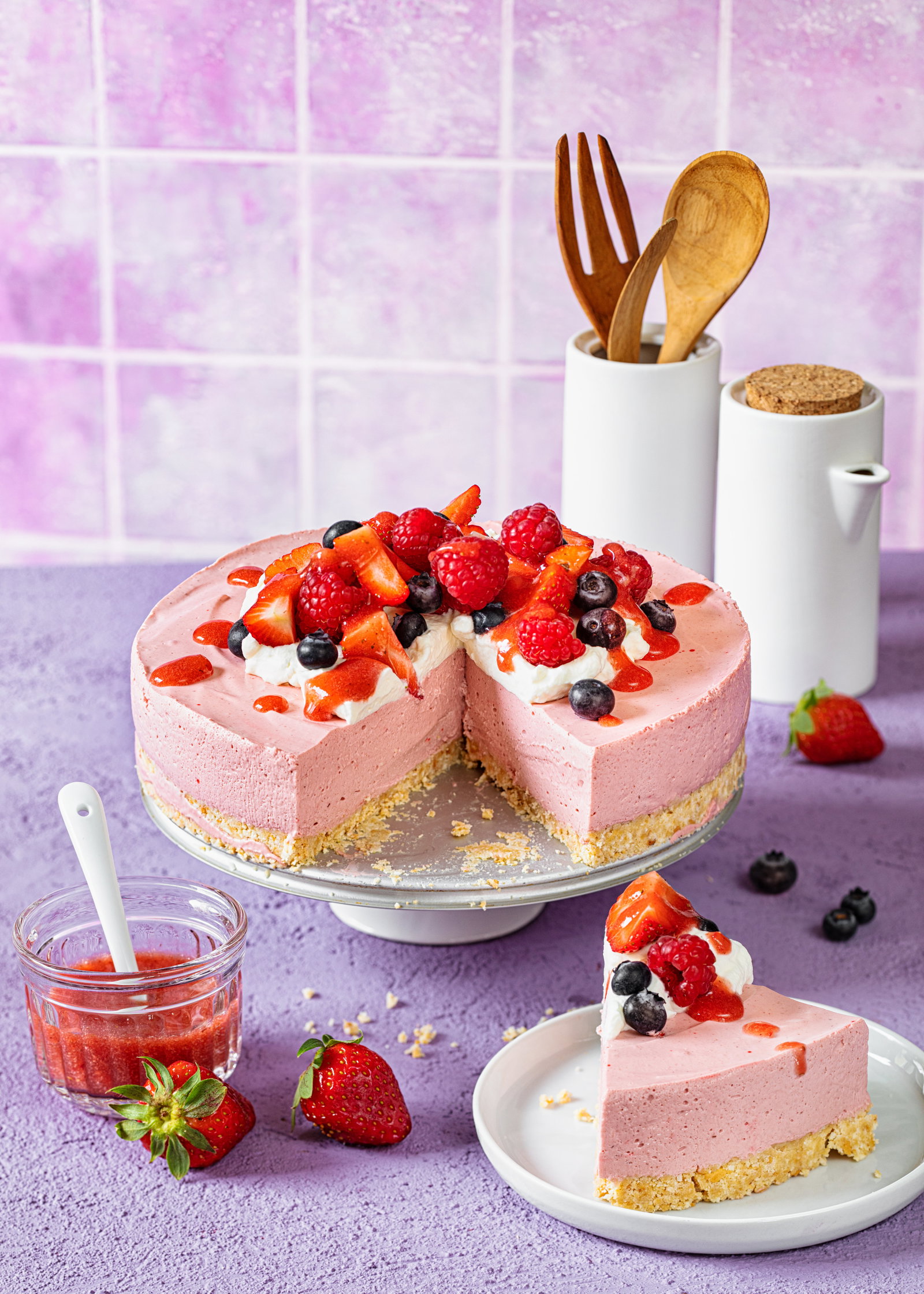 Glutenfreier Kuchen ohne Backen: Diesen Cheesecake zaubern Sie in nur 45 Minuten