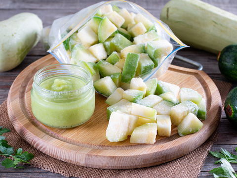 Kann man Zucchini roh einfrieren? Was Sie wissen müssen