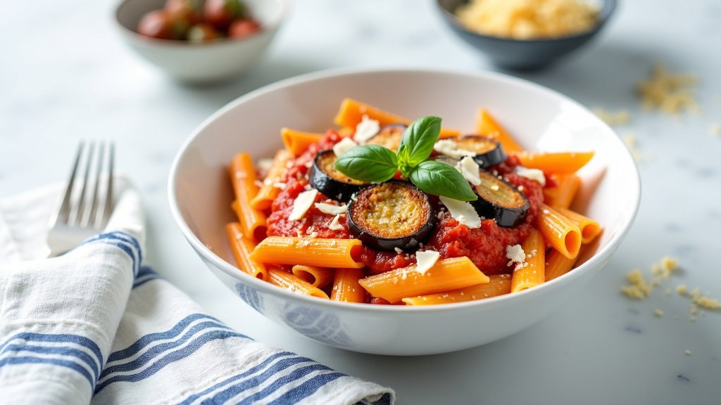 Pasta alla Norma: Der sizilianische Klassiker in der Vital-Variante