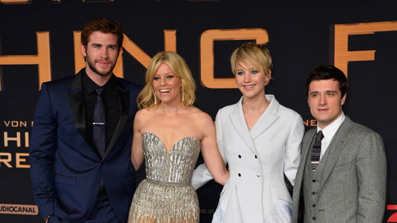 Premiere von Catching Fire in Berlin