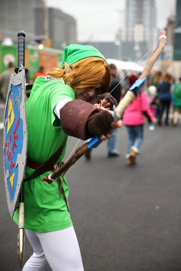 Link-Cosplay aus Zelda