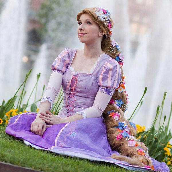 Rapunzel-Cosplay