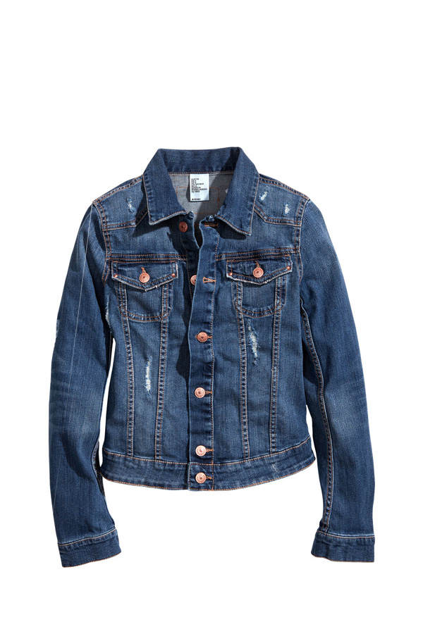 Lässige Jeansjacke