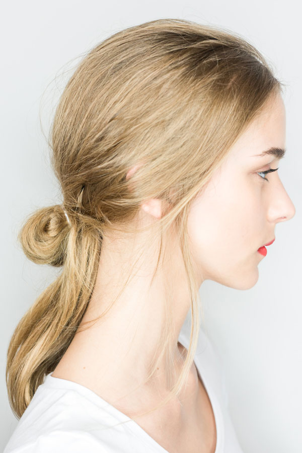 Half Low Bun