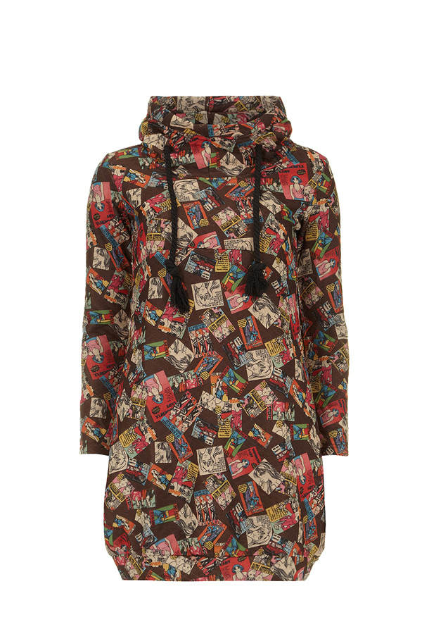 All-Over-Print-Pullover von Jolie et moi