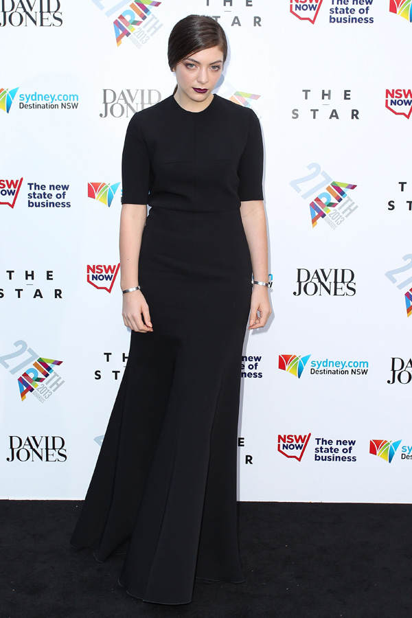 Lorde bei den Aria Awards