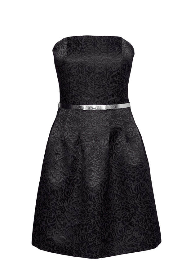 Partykleid mit Gürtel von H&M