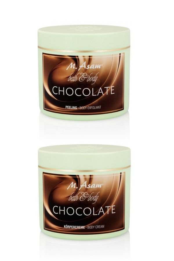 Chocolate Peeling und Körpercreme