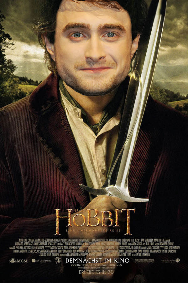 Daniel Radcliffe als Bilbo Beutlin