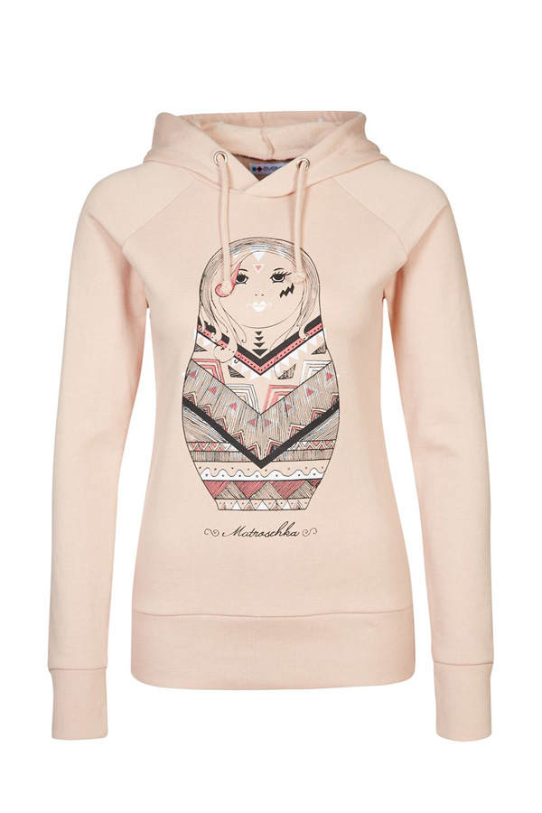 Kapuzenpullover mit Matroschka von Even & Odd