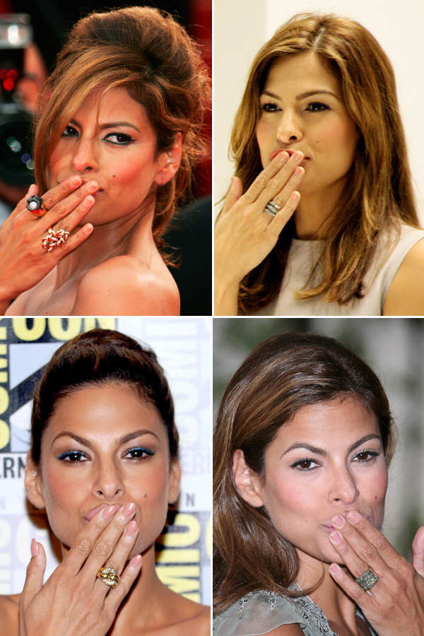 Eva Mendes: Kussmund