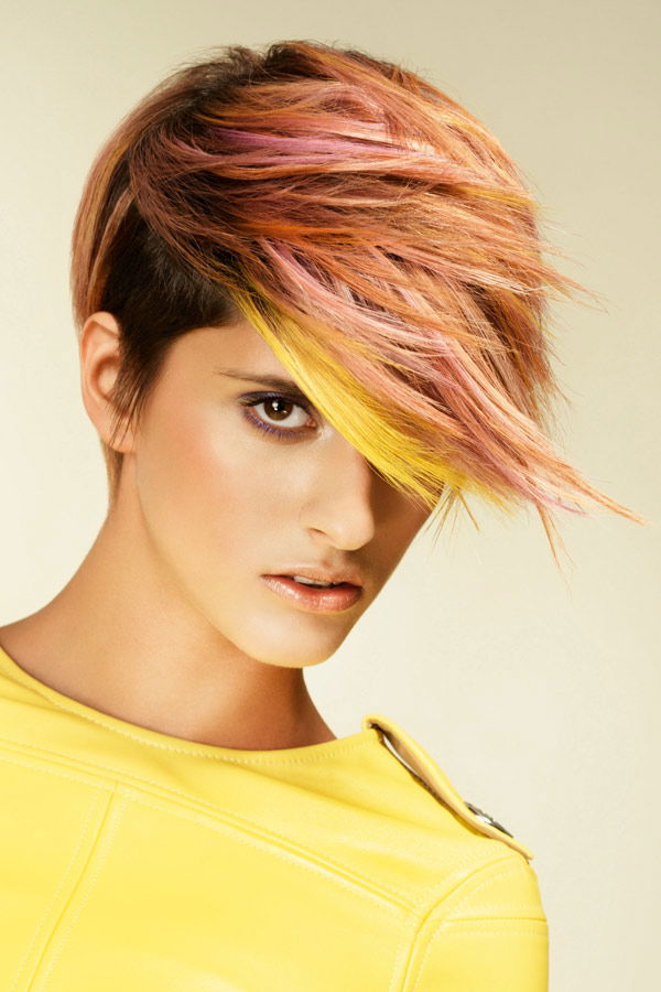 Frisuren 2013: Undercut mit Highlights