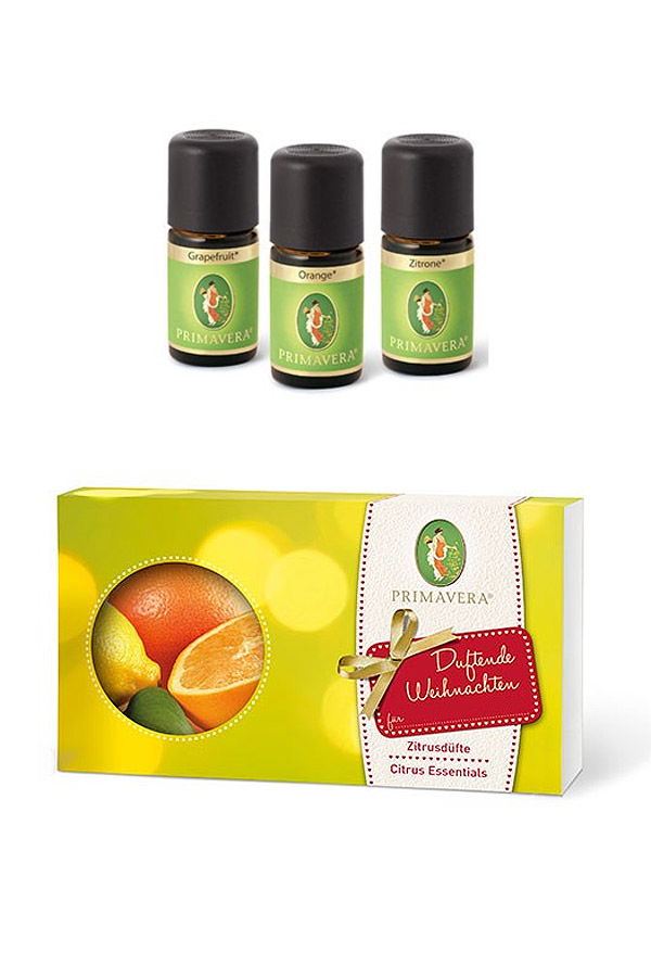 Primavera Geschenkset Zitrusdüfte