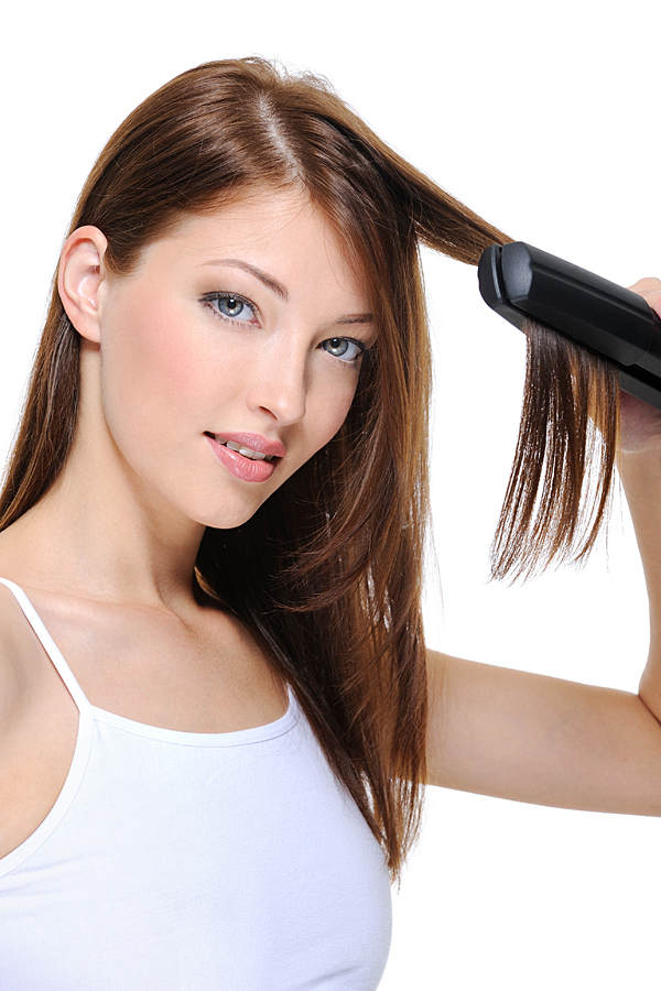 Wie bleiben meine Haare glatt?