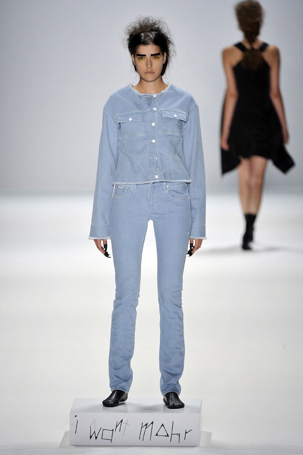 Marie Nasemann auf der Fashion Week Berlin
