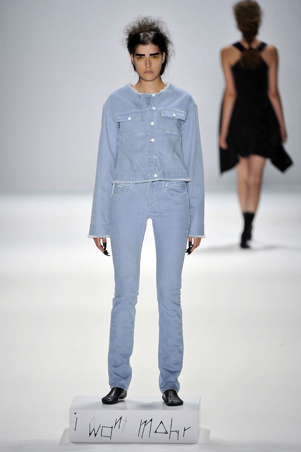 Marie Nasemann auf der Fashion Week Berlin