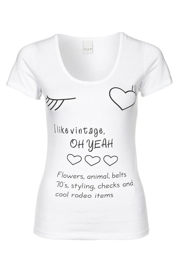 T-Shirt von Vila