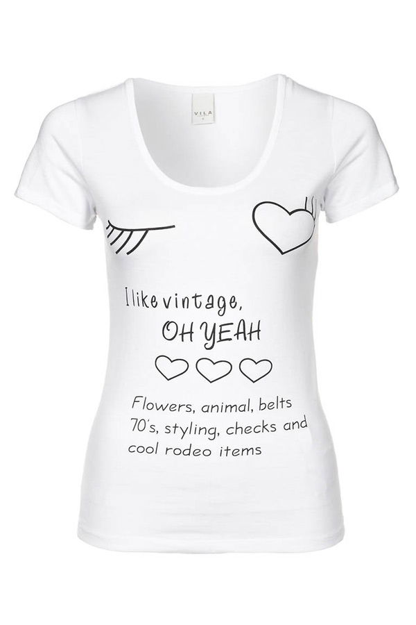 T-Shirt von Vila