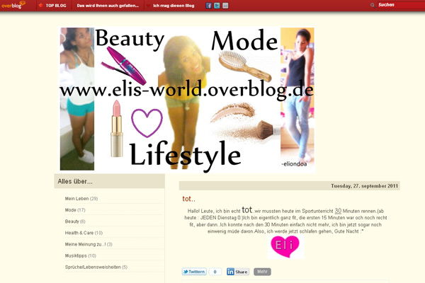Blog von Eli