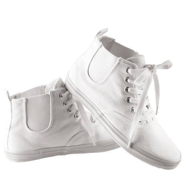 Weiße Stoff-Sneaker von H&M