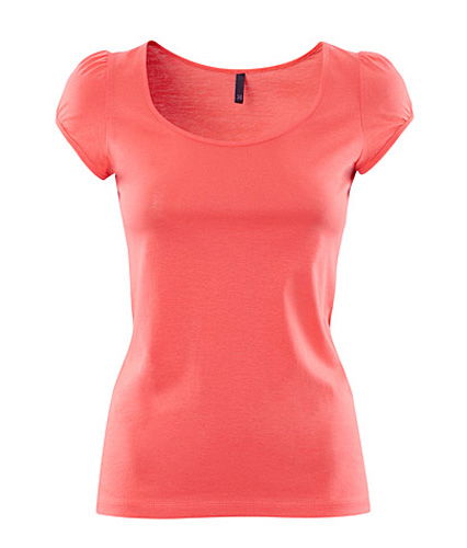 Baumwoll-Shirt mit Puffärmeln von H&M