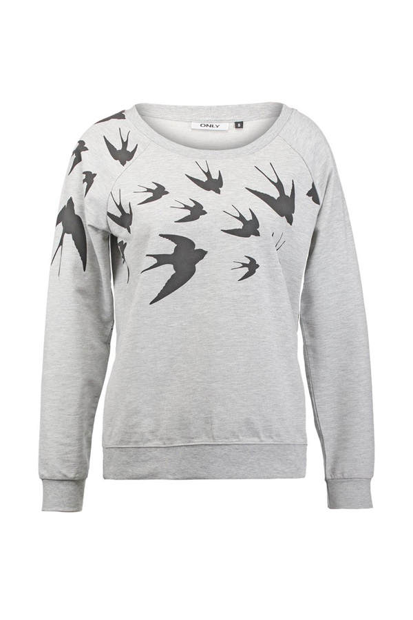 Pulli mit Vögeln von Only