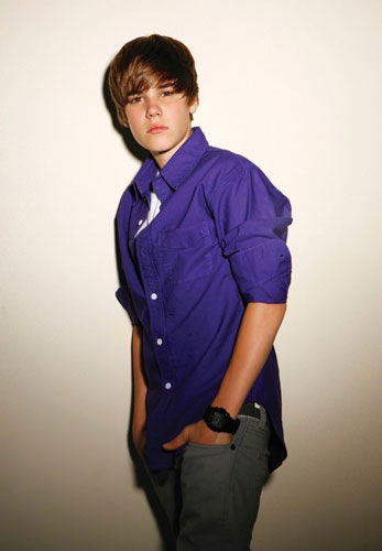 Justin Bieber beim Maedchen-Fotoshooting