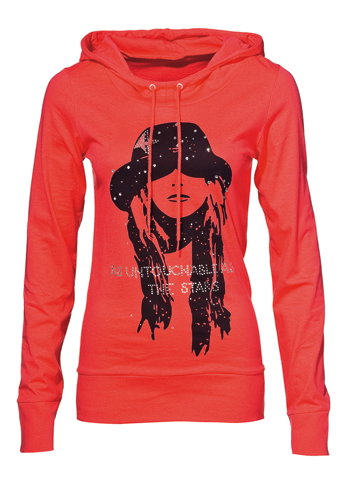 Roter Pulli von New Yorker
