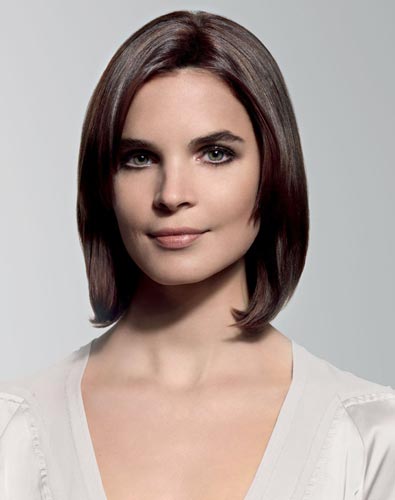 Haarverlängerung durch Clip-in Extensions