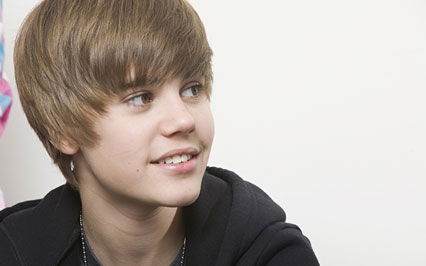 Justin Biebers Augenfarbe