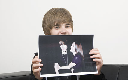 Justin Bieber und seine Mutter
