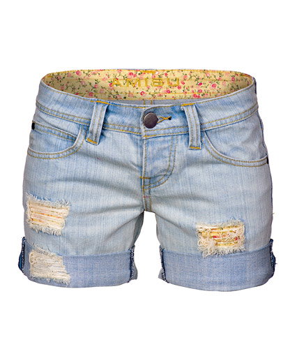 Zerrissene Jeans-Shorts von New Yorker