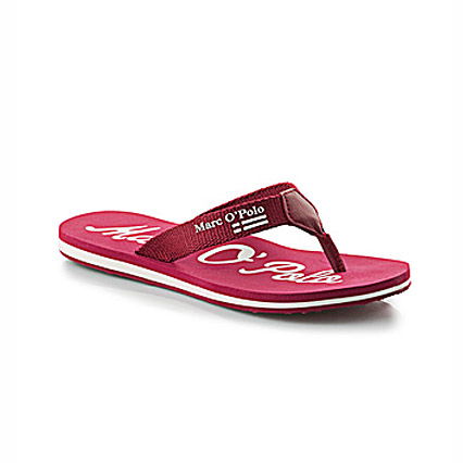 Rote Flip Flops von Marc O'Polo