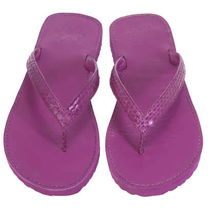 Flip Flops aus Leder von Flip-Flop