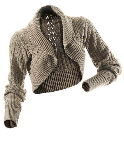 Strickbolero von New Yorker
