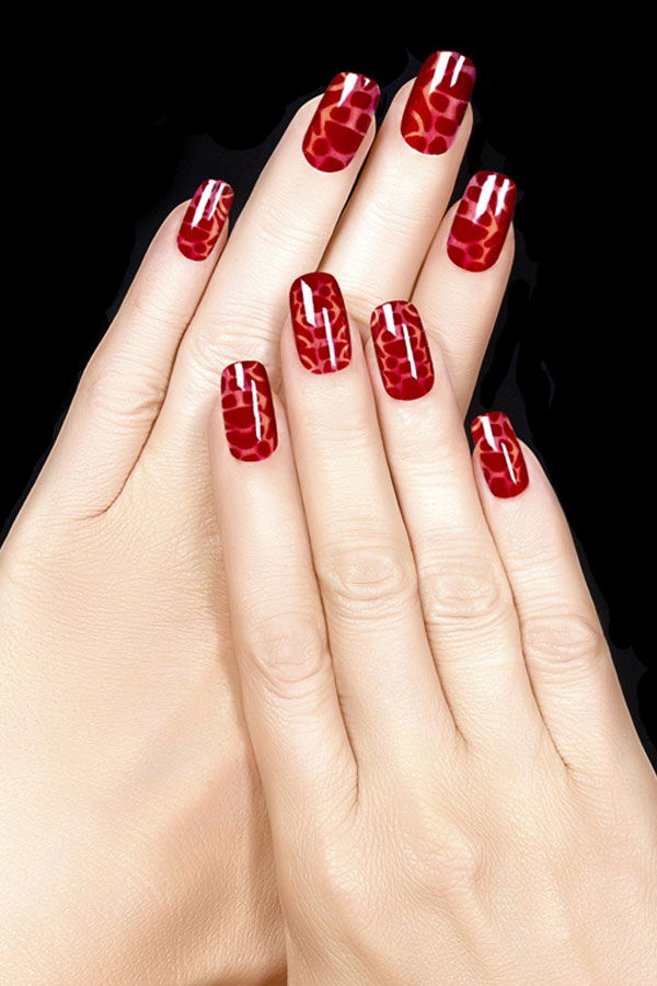 Zu viel Nagellack auf einmal