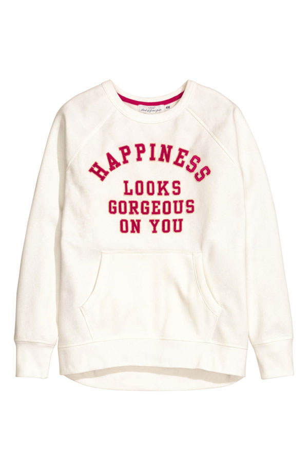 Message-Pullover von H&M