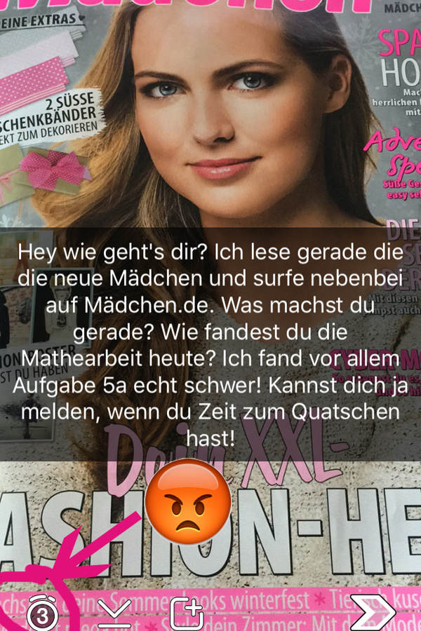 Snap zu kurz