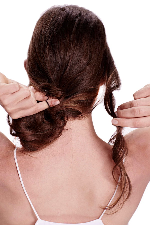 Twisted Chignon Hairstyle