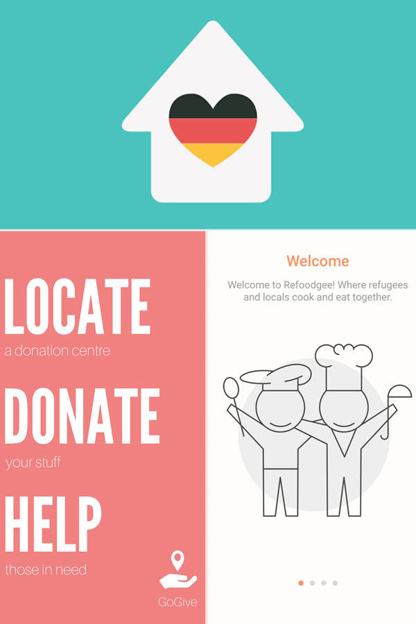 Refugermany, Refoodgee & GoGive