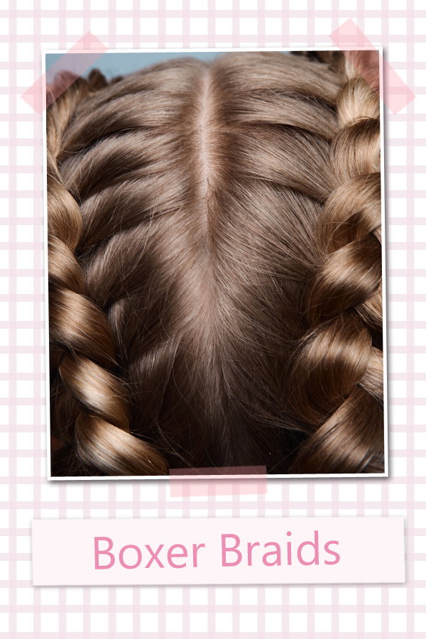 Flechtfrisur Boxer Braids