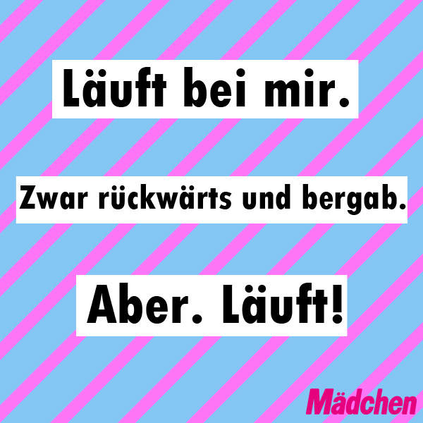#LäuftGehtSo