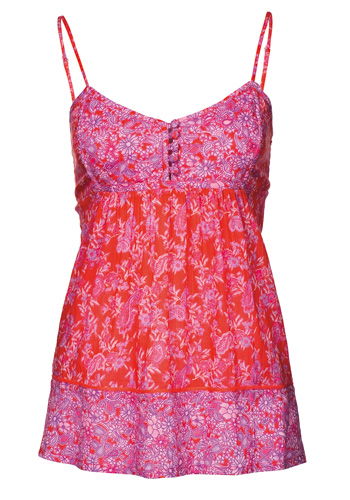 Pinkes Hippie-Top von New Yorker
