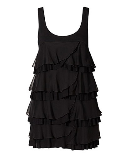 Schwarzes romantisches Top von H&M