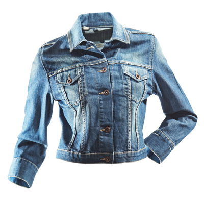 Schlichte Jeansjacke von New Yorker